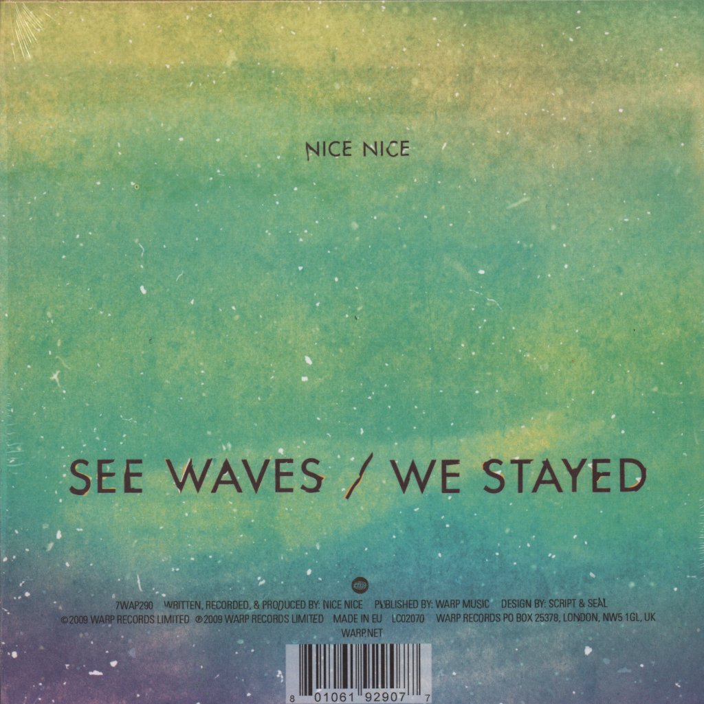 Nice Nice - See Waves - 7 Inch