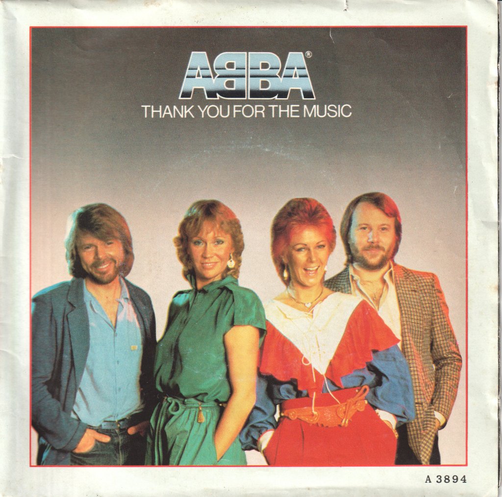 ABBA - Thank You For The Music - 7 Inch