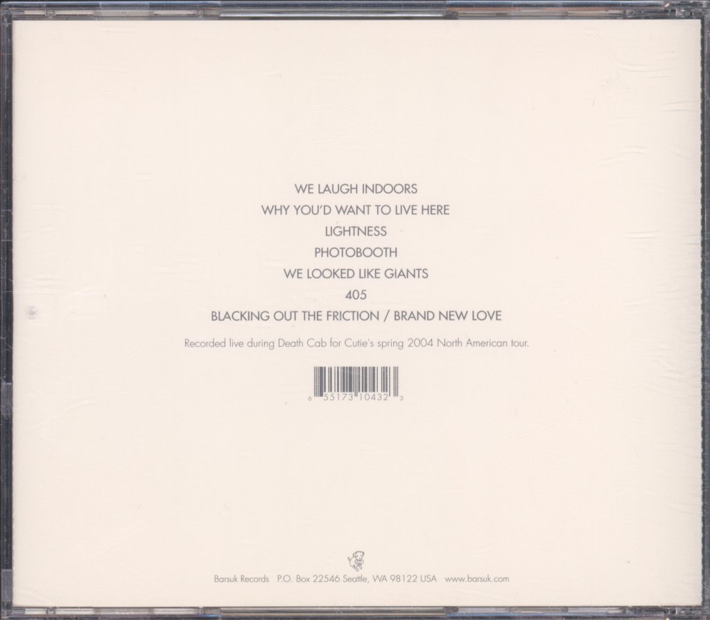 Death Cab For Cutie - John Byrd EP - Cd