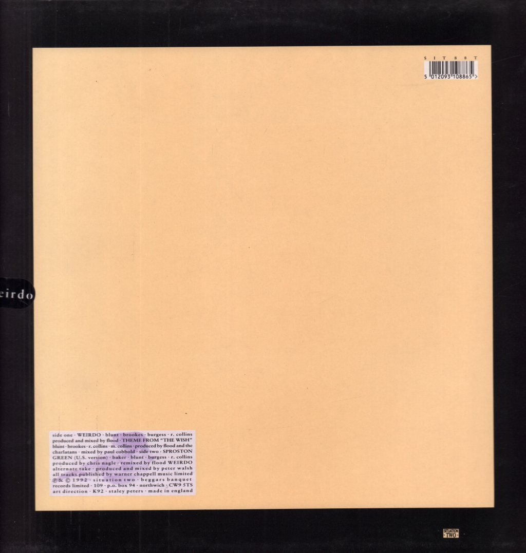 Charlatans (Uk Group) - Weirdo - 12 Inch