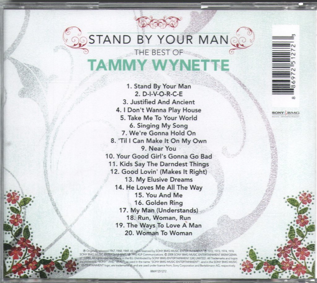 Tammy Wynette - Stand By Your Man (The Best Of Tammy Wynette) - Cd