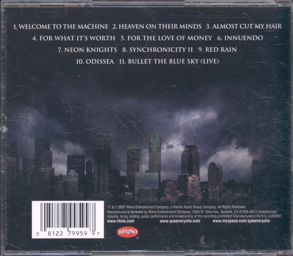 Queensrÿche - Take Cover - Cd