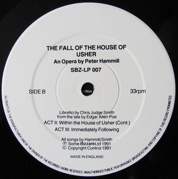 Peter Hammill - Fall Of The House Of Usher - Double Lp