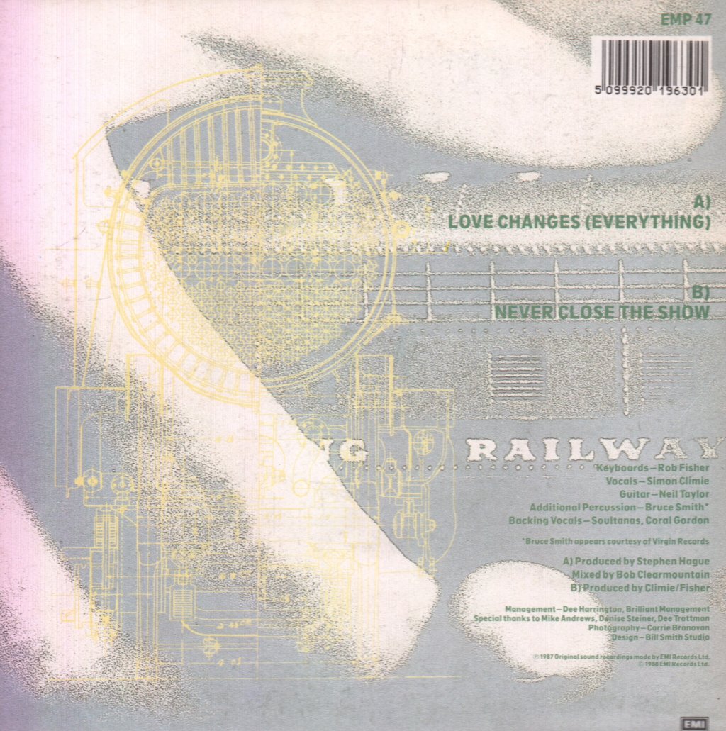 Climie Fisher - Love Changes Everything - 7 Inch