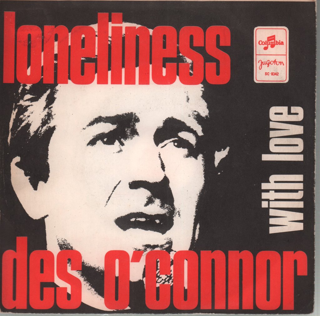 Des O'Connor - Loneliness / With Love - 7 Inch