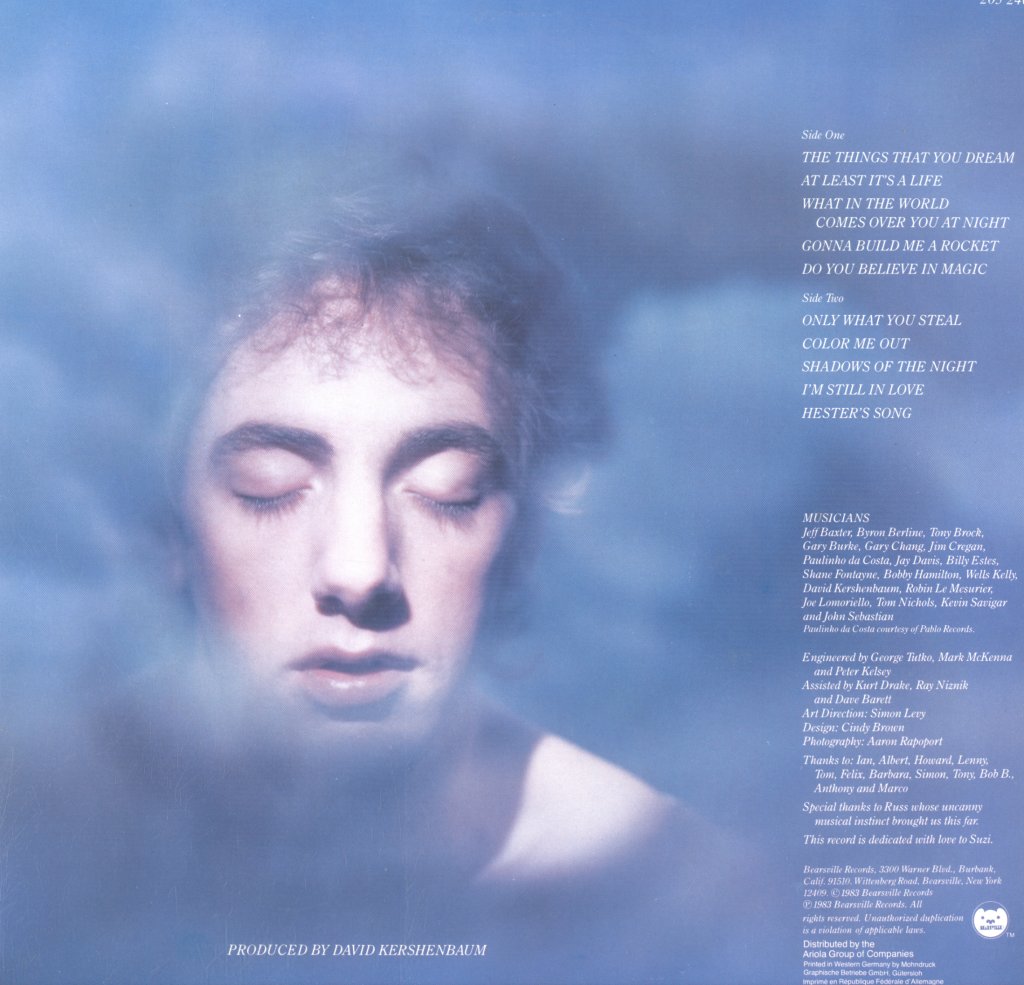 Randy Vanwarmer - Things That You Dream - Lp