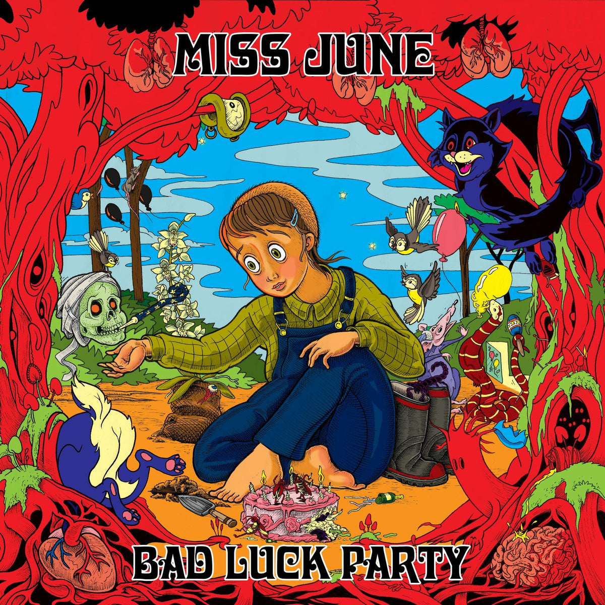 Miss June - Bad Luck Party - Lp