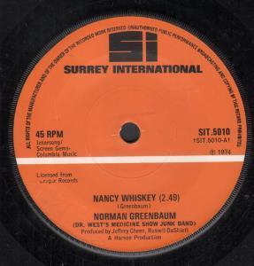 Norman Greenbaum - Nancy Whiskey - 7 Inch