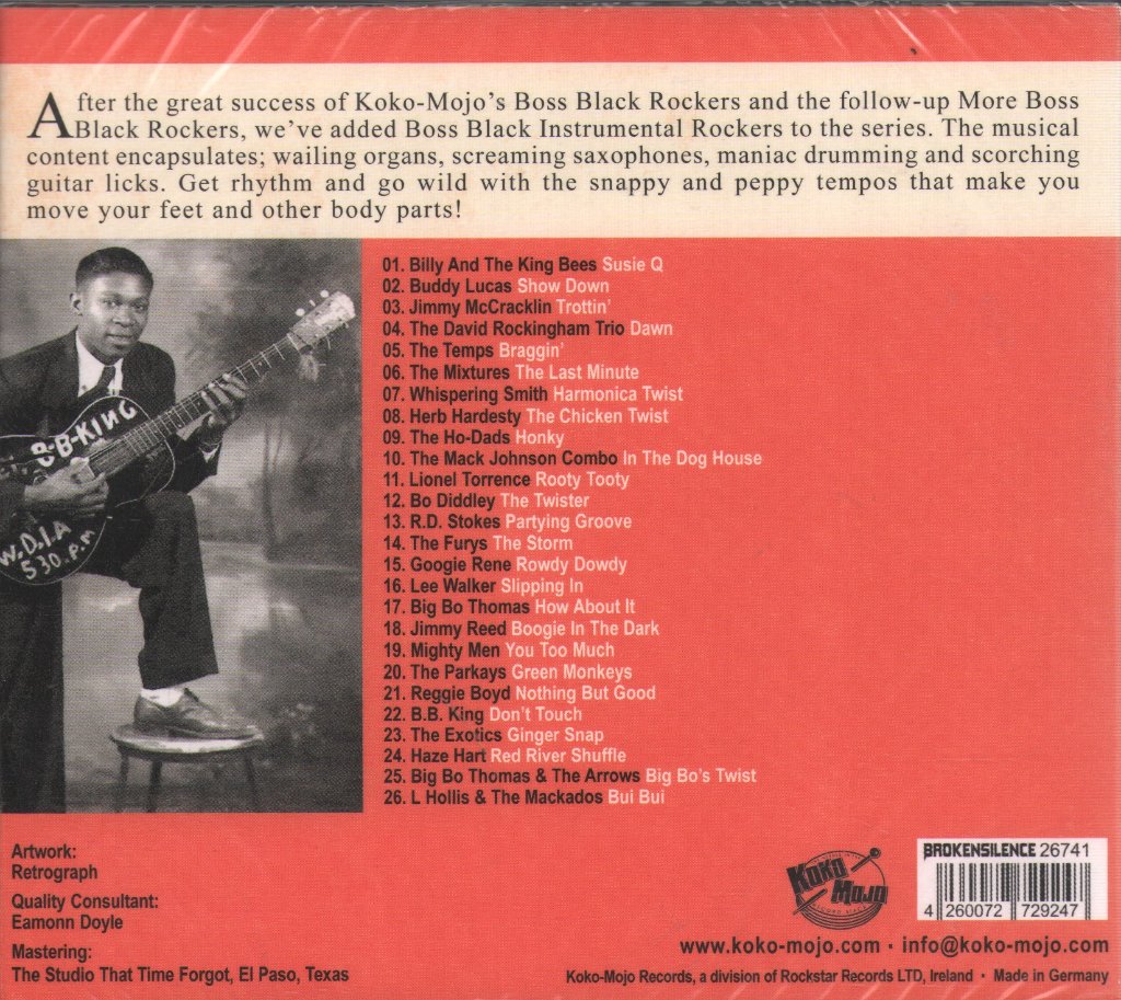 Various Artists - Boss Black Instrumentals  Vol. 5 "Ginger Snap" - Cd