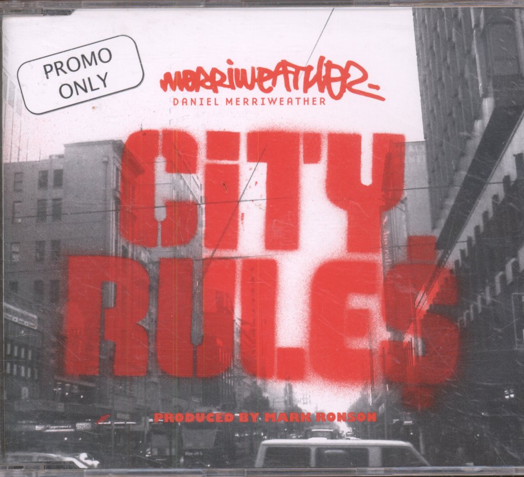 Daniel Merriweather - City Rules - Cd