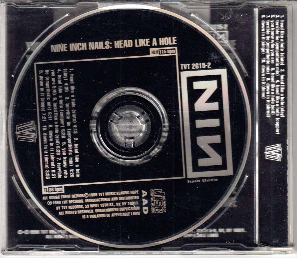 Nine Inch Nails - Head Like A Hole - Cd