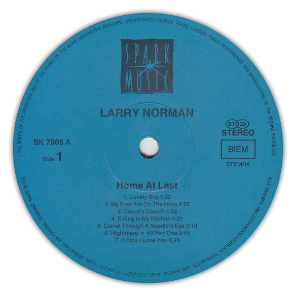 Larry Norman - Home At Last - Lp
