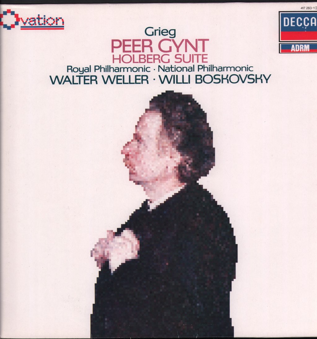 Walter Weller / Royal Philharmonic / Willi Boskovsky / National Philharmonic - Grieg - Peer Gynt (Incidental Music - Excerpts) - Lp