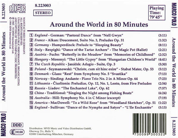 Various Artists - Around The World In 80 Minutes - Cd