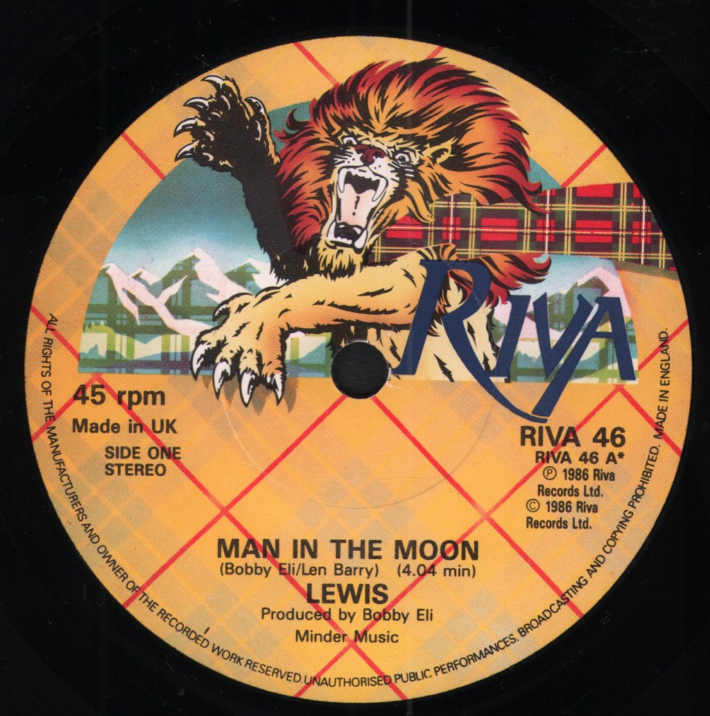 Lewis Sisters - Man In The Moon - 7 Inch