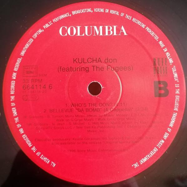 Kulcha Don Featuring The Fugees - Bellevue "Da Bomb" - 12 Inch