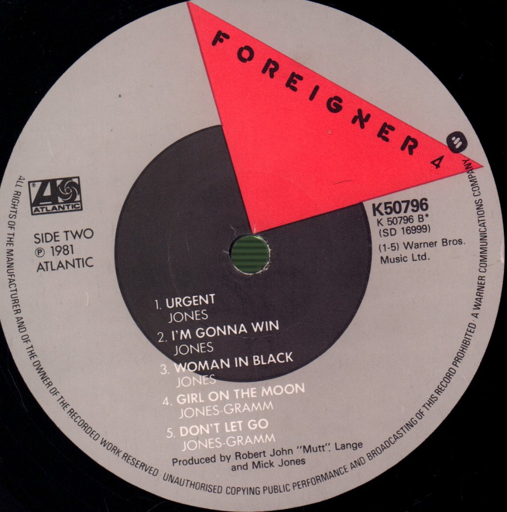 Foreigner - 4 - Lp