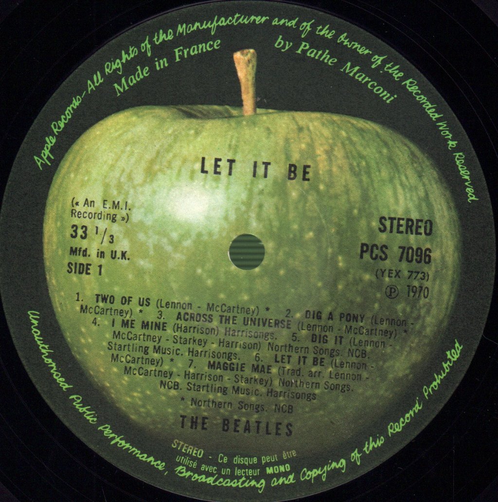 Beatles - Let It Be - Lp