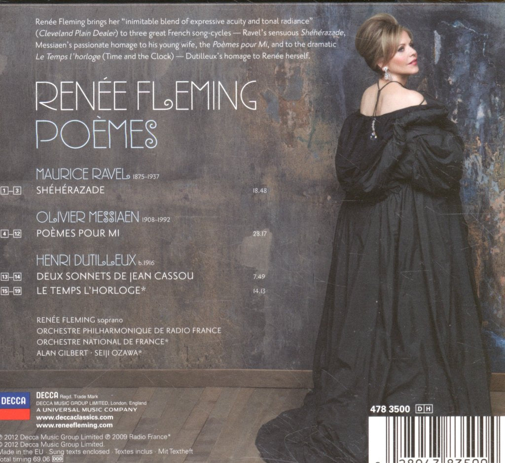Renee Fleming - Poèmes - Cd