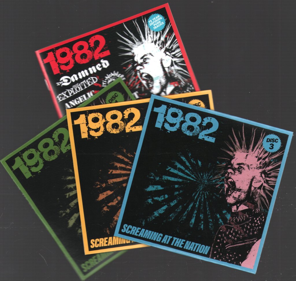 Various Artists - 1982 Screaming At The Nation - Cd Set