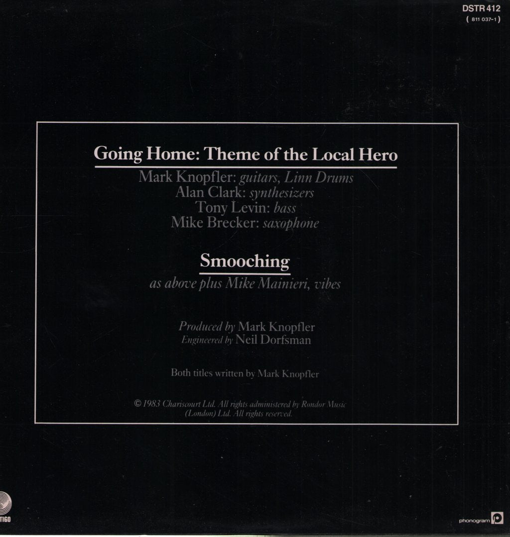 Mark Knopfler - Going Home - 12 Inch