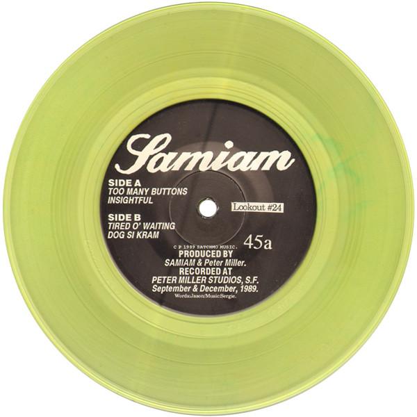 Samiam - I Am - 7 Inch