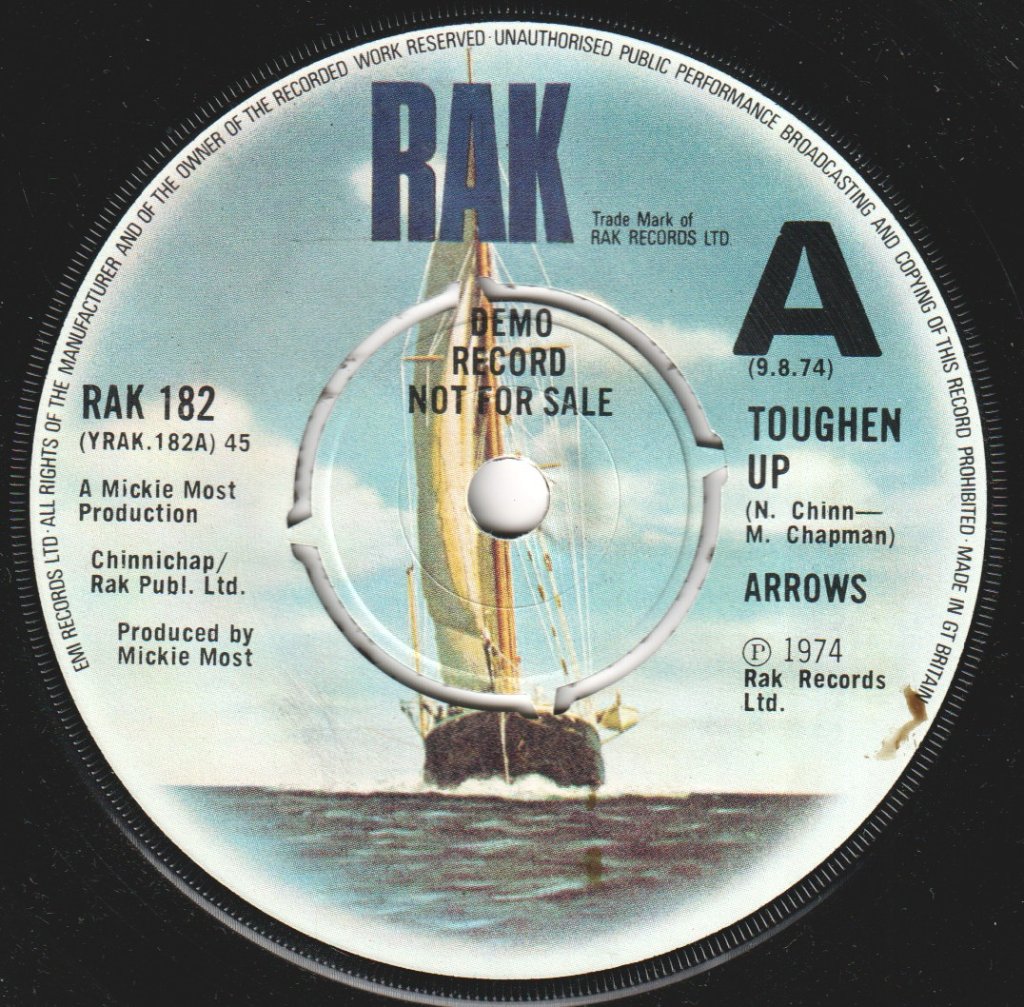 Arrows - Toughen Up - 7 Inch