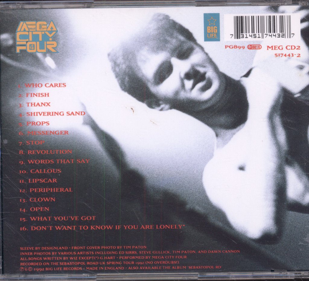 Mega City Four - Inspiringly Titled ∙ The Live Album - Cd