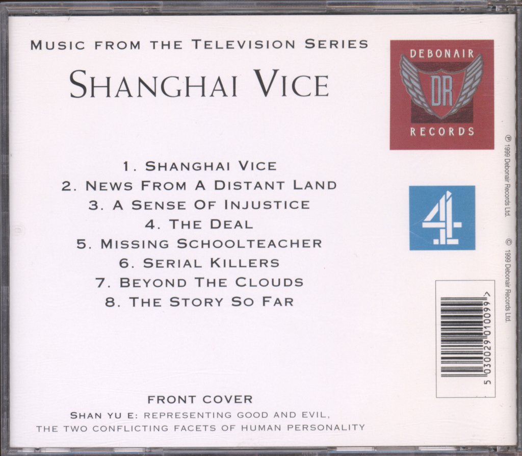 George Fenton Featuring Guo Yue - Shanghai Vice (From The Television Series) - Cd