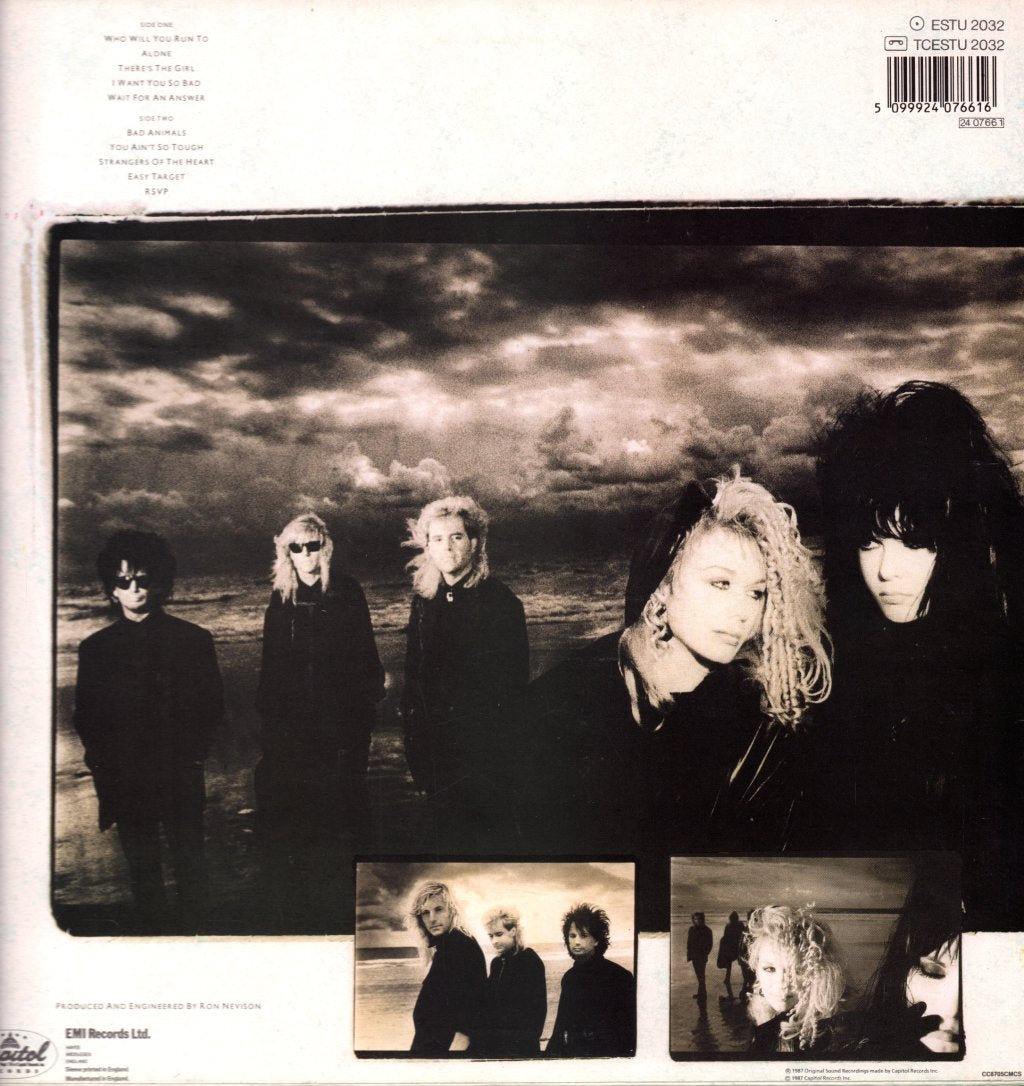 Heart - Bad Animals - Lp
