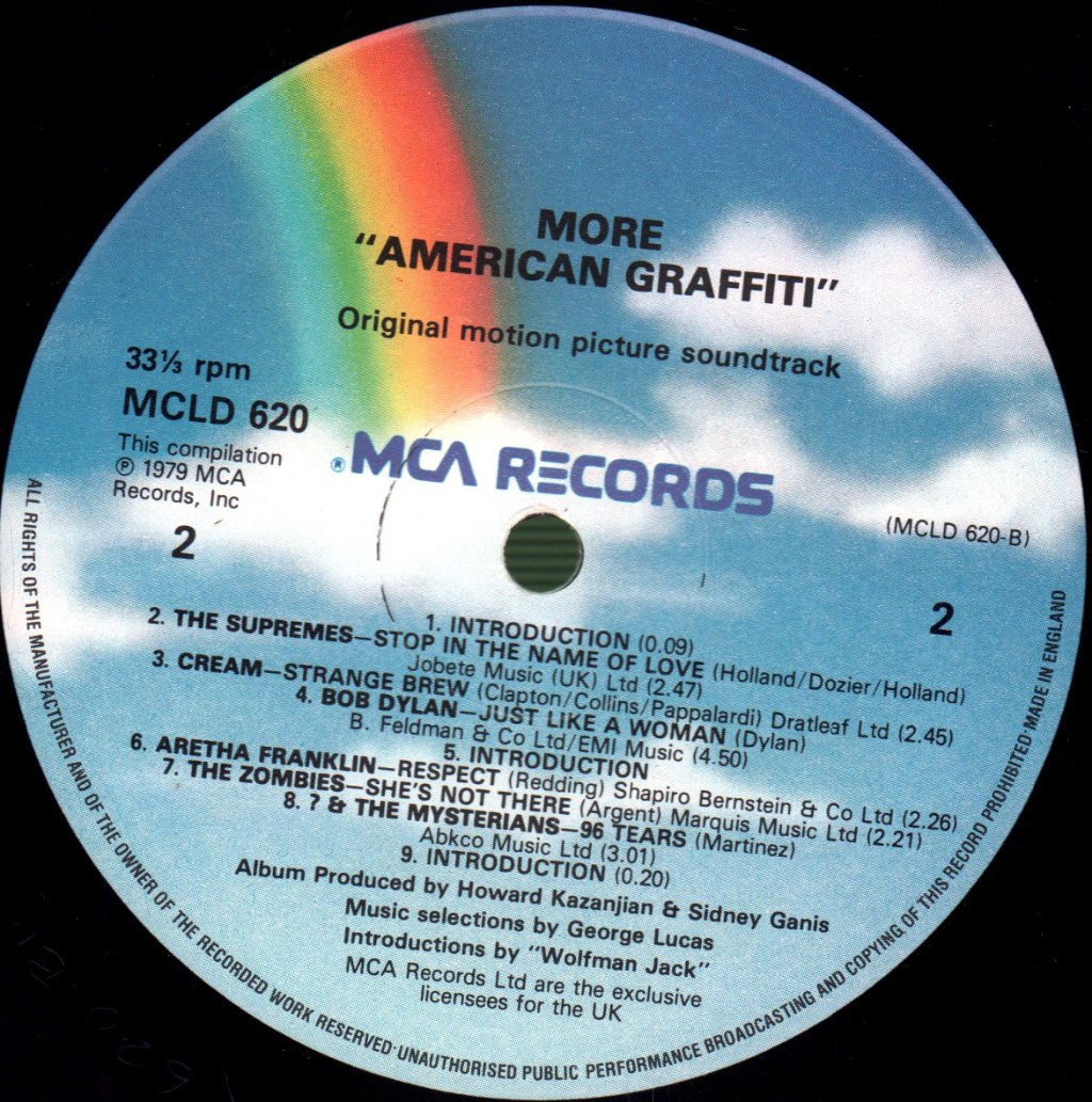 Various Artists - More American Graffiti (Original Motion Picture Soundtrack) - Double Lp