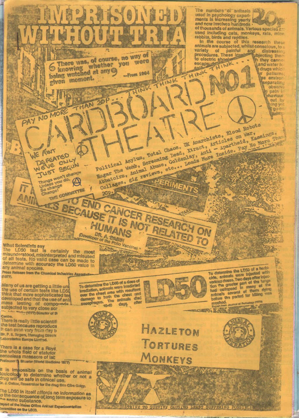 Cardboard Theatre No 1 - Cardboard Theatre No 1 - Magazine