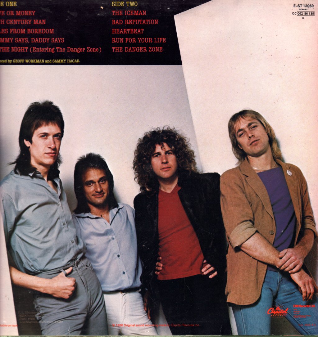 Sammy Hagar - Danger Zone - Lp