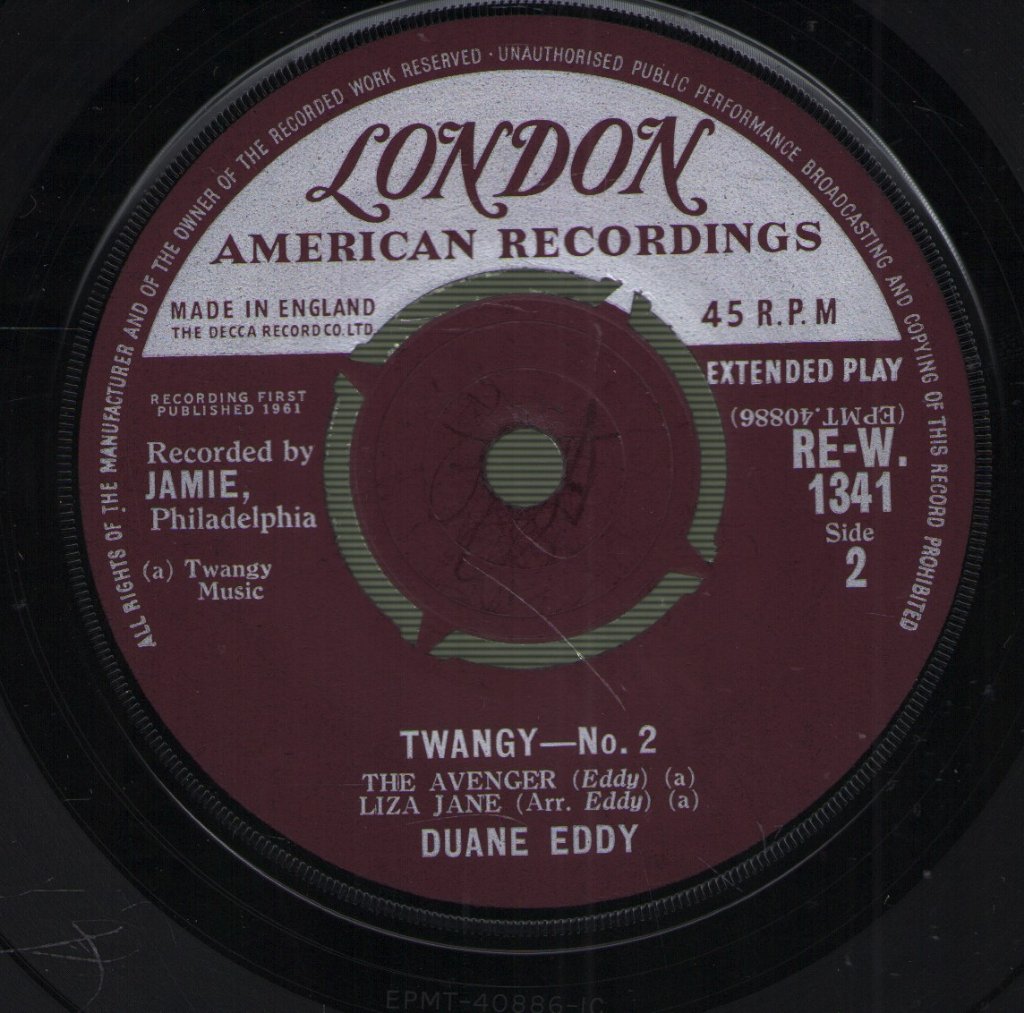 Duane Eddy - Twangy - No.2 - 7 Inch