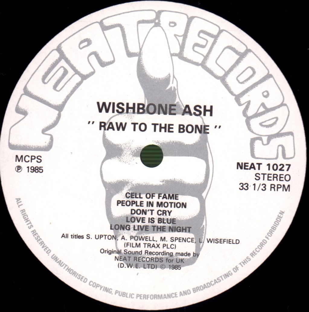 Wishbone Ash - Raw To The Bone - Lp