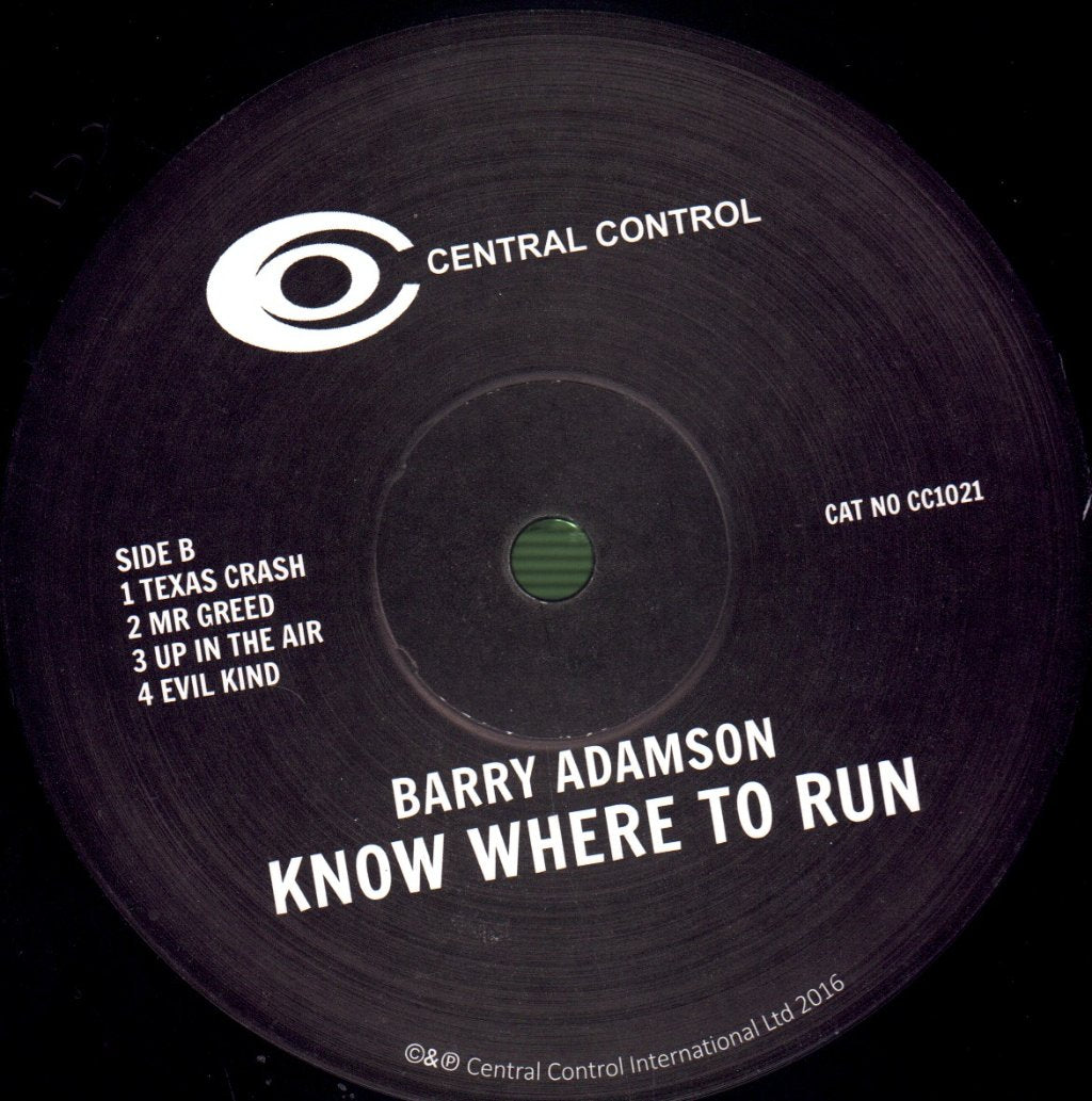Barry Adamson - Know Where To Run - Lp