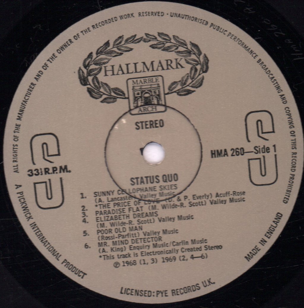 Status Quo - Status Quo - Lp
