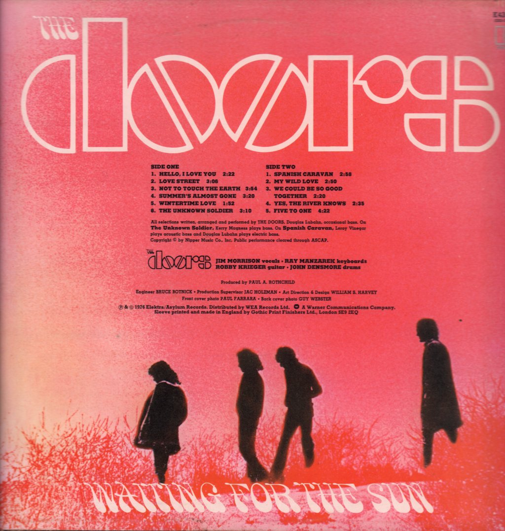 Doors - Waiting For The Sun - Lp