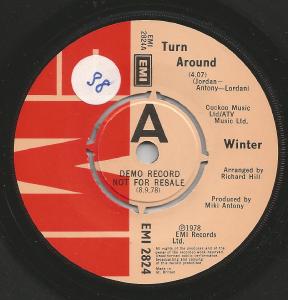 Winter (70'S Group) - Turn Around - 7 Inch