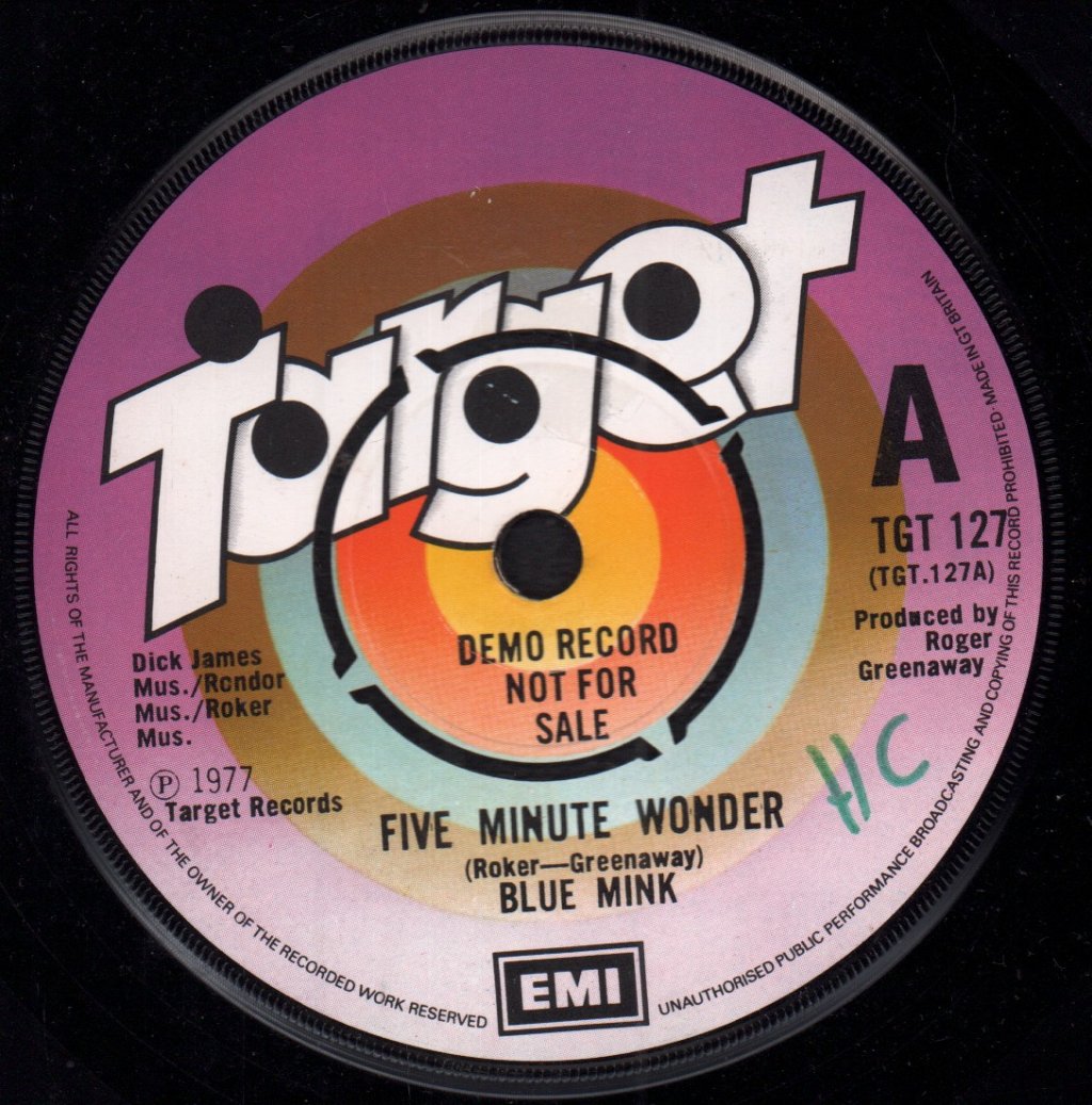Blue Mink - Five Minute Wonder - 7 Inch