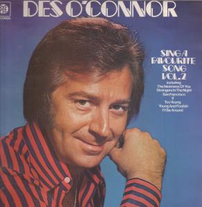 Des O'Connor - Sing A Favourite Song Volume Two - Lp
