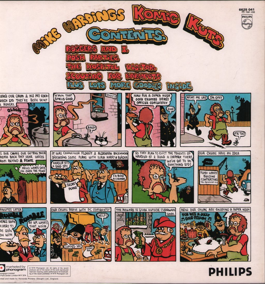 Mike Harding - Komic Kutz - Lp
