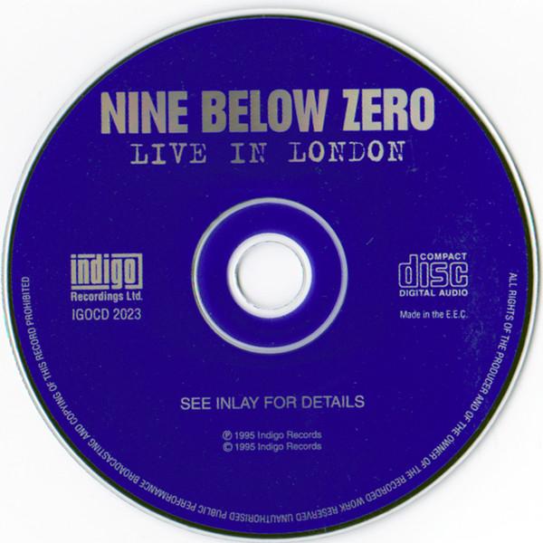 Nine Below Zero - Live In London - Cd