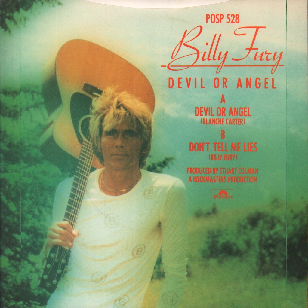 Billy Fury - Devil Or Angel - 7 Inch