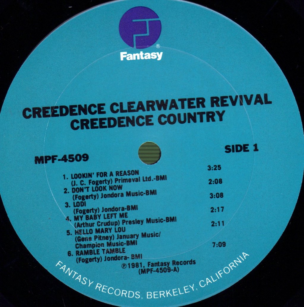Creedence Clearwater Revival - Creedence Country - Lp