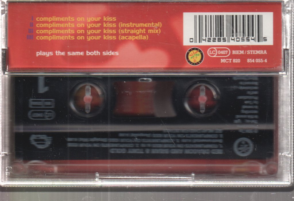 Red Dragon - Compliments On Your Kiss - Cassette