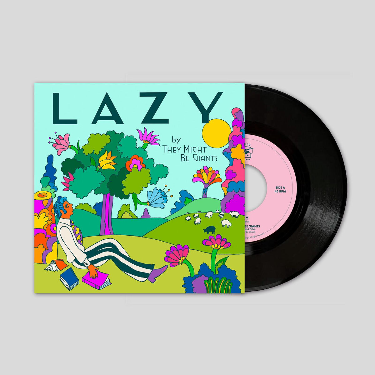 They Might Be Giants - Lazy B/W Buckle Down, Winsocki - 7 Inch