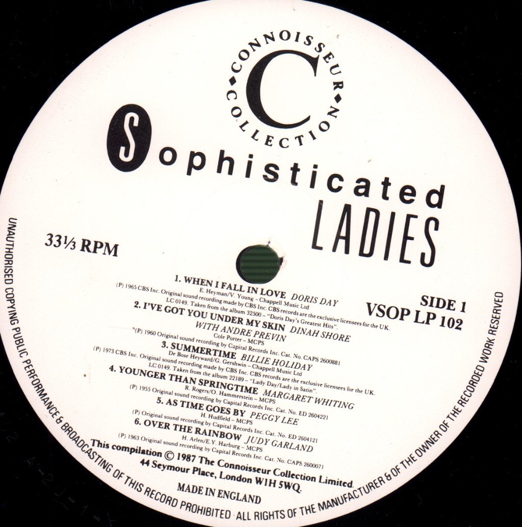 Various Artists - Sophisticated Ladies - Double Lp