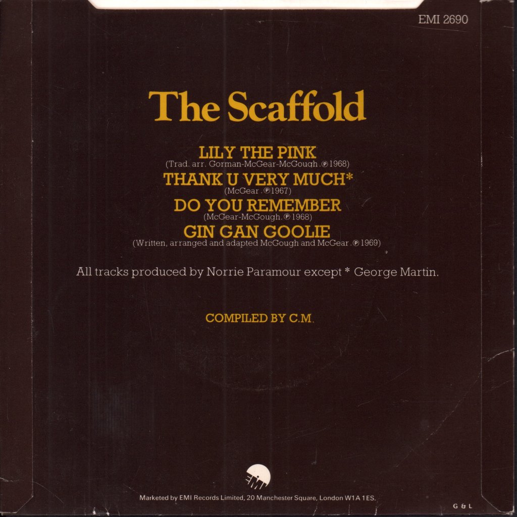 Scaffold - Lily The Pink - 7 Inch