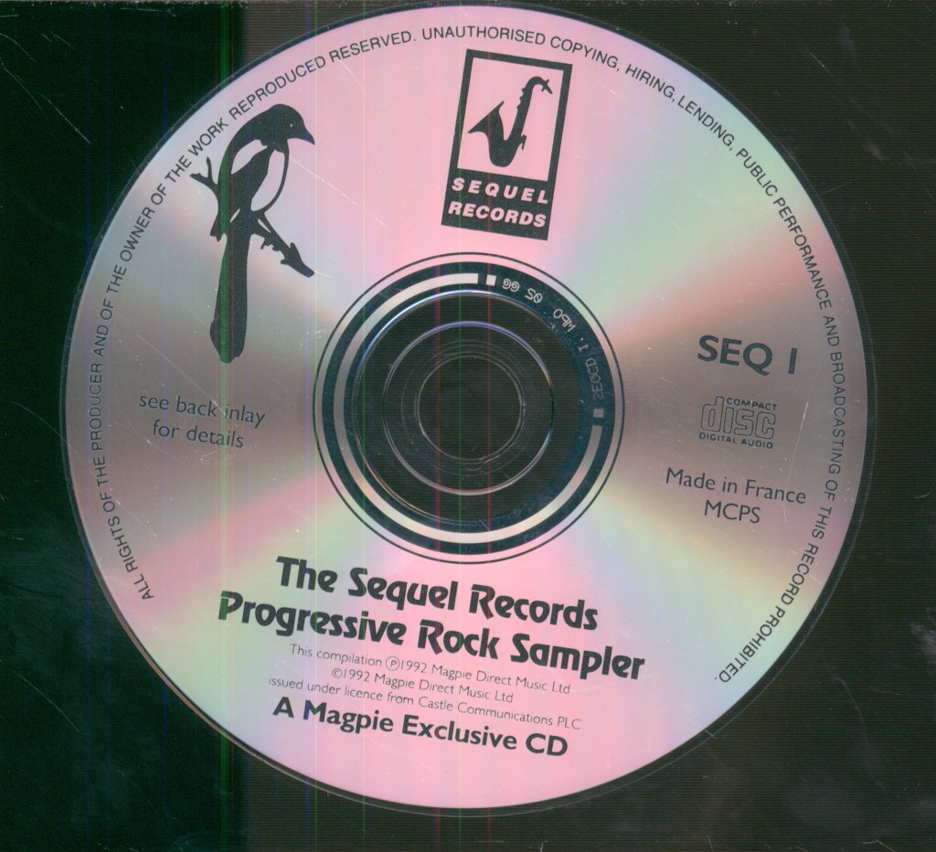 Various Artists - Sequel Records Progressive Rock Sampler - Cd